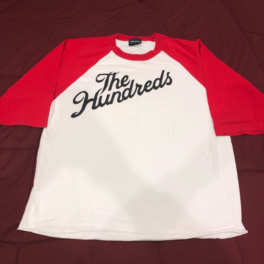 The Hundreds 3/4 Sleeve Logo Shirt